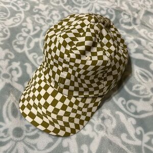 BAGGU Trippy Checker Moss Hat